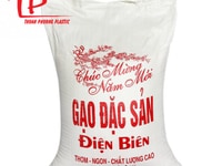 Bao đựng gạo in công nghệ flexo - ống đồng Bao đựng gạo in công nghệ flexo - ống đồng