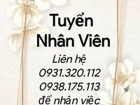 Tuyển nhân viên làm giờ hành chính Tuyển nhân viên làm giờ hành chính