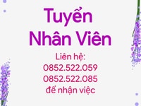 Cửa hàng cần 03 nhân viên nam/nữ bán hàng ( ưu tiên trẻ tuổi ) Cửa hàng cần 03 nhân viên nam/nữ bán hàng ( ưu tiên trẻ tuổi )