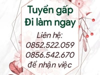 Tuyển NV nam/nữ tư vấn sản phẩm, bán hàng siêu thị mini Tuyển NV nam/nữ tư vấn sản phẩm, bán hàng siêu thị mini