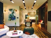 Căn hộ 112m2 lầu 7 view đông bắc giá 5,7 tỷ block b3 diamond brillia