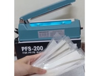 Máy hàn miệng túi nylon dập tay 20cm Máy hàn miệng túi nylon dập tay 20cm