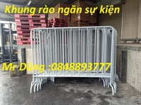 Hàng rào ngăn làn đường cao 1m2 x 2m Hàng rào ngăn làn đường cao 1m2 x 2m