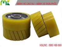Bánh xe cao su bánh xe tiếp liệu Bánh xe cao su bánh xe tiếp liệu