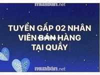 Nam/nữ làm trong quầy Siêu Thị / giờ hành chánh Nam/nữ làm trong quầy Siêu Thị / giờ hành chánh