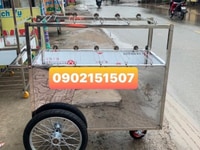 Lò quay gà vịt dùng than có motor tự động quay Lò quay gà vịt dùng than có motor tự động quay