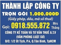 Thành Lập công ty trọn gói, dịch vụ kế toán, quyết toán thuế Thành Lập công ty trọn gói, dịch vụ kế toán, quyết toán thuế