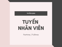 Việc làm thêm quận Bình Tân: Công việc bán hàng nhận ngay Việc làm thêm quận Bình Tân: Công việc bán hàng nhận ngay