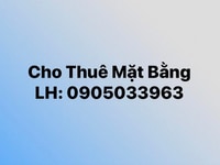 Cho thuê nhà nguyên căn Điện Biên Phủ, DT 100m2, 2 tầng. Cho thuê nhà nguyên căn Điện Biên Phủ, DT 100m2, 2 tầng.