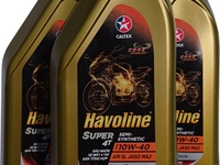 Nhớt bán tổng hợp Caltex Havoline - Free ship - Xe số, côn tay, tay ga