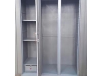 Thanh lý tủ sắt 3 cánh đã qua sử dụng còn mới 97% Thanh lý tủ sắt 3 cánh đã qua sử dụng còn mới 97%