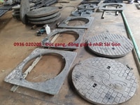 Đúc nắp hố ga bằng gang, inox giá cạnh tranh Đúc nắp hố ga bằng gang, inox giá cạnh tranh