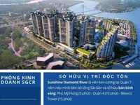 Bán căn hộ cao cấp SHUNSHINE Quận 7, View sông,2PN Bán căn hộ cao cấp SHUNSHINE Quận 7, View sông,2PN