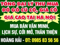 Chuyên thu mua đồ gỗ cũ mỹ nghệ giá cao nhất tại Hà Nội