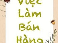 Cần 02 nhân viên Nam/Nữ. -Công việc: +Đứng bán hàng tại quầy của siêu Cần 02 nhân viên Nam/Nữ. -Công việc: +Đứng bán hàng tại quầy của siêu