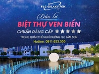 Xuống tiền sở hữu ngay lô biệt thự tại Thiên đường nghỉ dưỡng bậc nhất Xuống tiền sở hữu ngay lô biệt thự tại Thiên đường nghỉ dưỡng bậc nhất