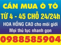 Chuyên thu mua xe hơi mới và cũ, GIÁ CAO NHẤT, trà tiền 1 lần