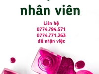 Cần tuyển 02 nhân viên làm siêu thị Cần tuyển 02 nhân viên làm siêu thị
