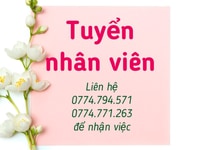 Tuyển nhân viên bán hàng ưu tiên cho người cao tuổi Tuyển nhân viên bán hàng ưu tiên cho người cao tuổi