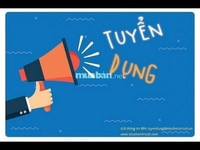 Cần tuyển gấp 02 nhân viên bán hàng tại cửa hàng Cần tuyển gấp 02 nhân viên bán hàng tại cửa hàng