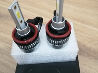 Bóng LED siêu sáng chân H11 cho oto Bóng LED siêu sáng chân H11 cho oto