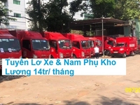 ( ĐĂK NÔNG ) tuyển tài xế -phụ xe giao hàng và bốc xếp kho ( ĐĂK NÔNG ) tuyển tài xế -phụ xe giao hàng và bốc xếp kho