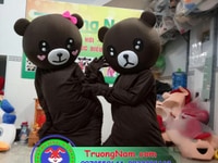 Mascot gấu lầy tik tok,mascot quảng cáo Mascot gấu lầy tik tok,mascot quảng cáo