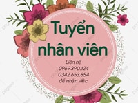 Cần tuyển 2 nhân viên nam nữ bán hàng tại cửa hàng bách hóa Cần tuyển 2 nhân viên nam nữ bán hàng tại cửa hàng bách hóa