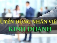 Tuyển dụng 05 Nhân viên kinh doanh thu nhập hấp dẫn Tuyển dụng 05 Nhân viên kinh doanh thu nhập hấp dẫn