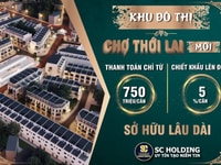 Nhà phố - Khu đô thị chợ Thới Lai mới Nhà phố - Khu đô thị chợ Thới Lai mới