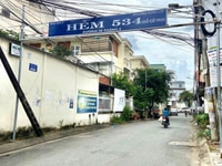 Hẻm rộng 4M đã nâng cấp.cách trục chính 15m.cấp phép xây dựng chính Hẻm rộng 4M đã nâng cấp.cách trục chính 15m.cấp phép xây dựng chính