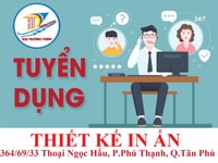 Tuyển dụng 02 nhân viên thiết kế đồ họa - in ấn - quảng cáo Tuyển dụng 02 nhân viên thiết kế đồ họa - in ấn - quảng cáo