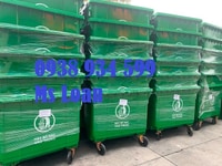 Xe thu gom rác nhựa 660 lít 4 bánh xe nhựa hdpe Xe thu gom rác nhựa 660 lít 4 bánh xe nhựa hdpe