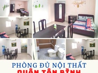 Phòng Tân Bình - Full Nội Thất - Gần Sân Bay - Lotte Cộng Hòa Phòng Tân Bình - Full Nội Thất - Gần Sân Bay - Lotte Cộng Hòa