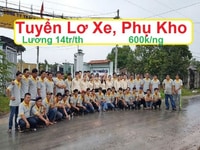 Tuyển Tài Xế Và Phụ Xe, Phụ Kho tại Tân An, Bến Lức, 14 triệu/tháng Tuyển Tài Xế Và Phụ Xe, Phụ Kho tại Tân An, Bến Lức, 14 triệu/tháng