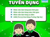 Cần tuyển nhân Viên bán hàng bán thời gian Cần tuyển nhân Viên bán hàng bán thời gian