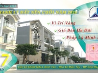 Thông Báo VIB HT THANH LÝ TÀI SẢN 12 Lô đất KDC Tên Lửa Aeon Mall