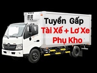 TÂY NINH ==> Tuyển Dụng Lái xe Tài xế + Phụ Lơ xe + Bốc xếp kho hàng TÂY NINH ==> Tuyển Dụng Lái xe Tài xế + Phụ Lơ xe + Bốc xếp kho hàng