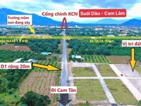 Đất nền trong khu công nghiệp Suối Dầu- đầu tư siêu lợi nhuận Đất nền trong khu công nghiệp Suối Dầu- đầu tư siêu lợi nhuận