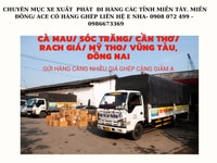 Dịch vụ giao nhận hàng chuyển đi các tỉnh giá tốt Dịch vụ giao nhận hàng chuyển đi các tỉnh giá tốt