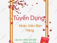 Tuyển nhân viên phụ bán hàng tại quầy cho khách Tuyển nhân viên phụ bán hàng tại quầy cho khách