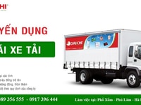 Tuyển lái xe tải giao hàng tỉnh Tuyển lái xe tải giao hàng tỉnh