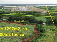 BÁN 1.297m2 đất vườn có 300m2 thổ tiện về Q2, Q7 BÁN 1.297m2 đất vườn có 300m2 thổ tiện về Q2, Q7