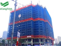Lưới xây dựng đa màu sắc xanh, đỏ Lưới xây dựng đa màu sắc xanh, đỏ