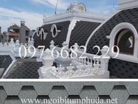 Tấm lợp bitum phủ đá kiểu tổ ong Tấm lợp bitum phủ đá kiểu tổ ong