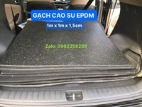 Gạch cao su epdm cao cấp trải sàn gym Gạch cao su epdm cao cấp trải sàn gym