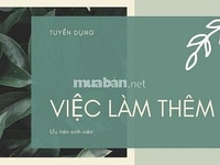 Khu vực quận 11 cần bổ sung nhân viên Khu vực quận 11 cần bổ sung nhân viên
