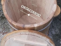 Thùng đựng gạo gỗ Sồi 20 kg. Thùng đựng gạo gỗ Sồi 20 kg.