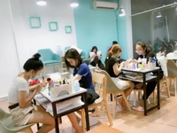 Sang tiệm Nail phong cách Hàn Quốc - ngay Chung cư cao cấp Hà Đô 3/2
