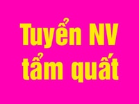 Tuyển gấp 5 nhân viên làm tẩm quất - massage, ngày 12 khách trở lên